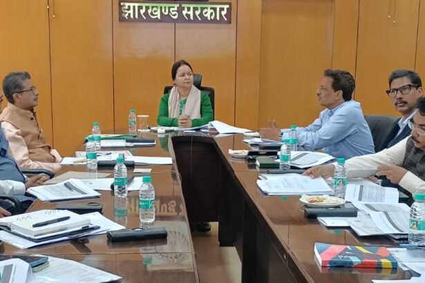High Power Committee meeting under the chairmanship of Chief Secretary regarding Rural Infrastructure Development Fund and others