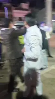 Dhya-Dhyay amidst dancing and singing in the wedding procession