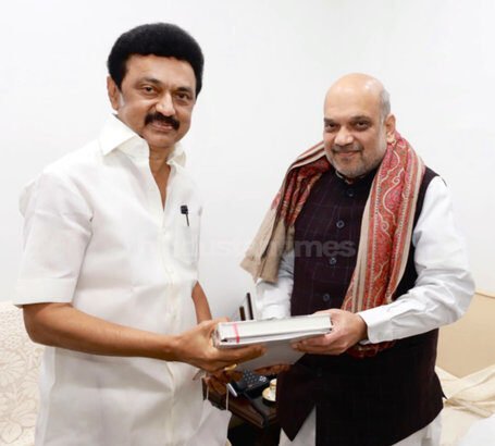 amit shah with stalin
