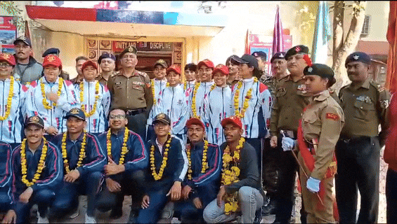 JABALPUR: Team of 22 members returned with excellent performance in RDC Cement 2025