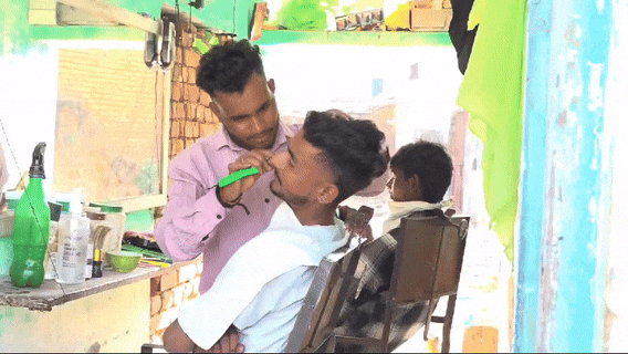 Bundelkhand: Casteism still persists! People of lower castes get their hair cut outside the area.