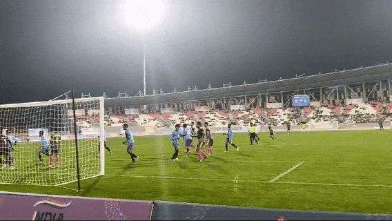 In Haldwani National Games, Assam won the match and Uttarakhand won the match, the stadium was packed.