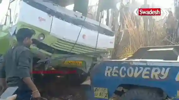 School bus accident in Chaumun