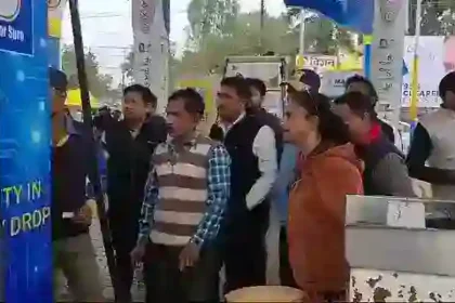 District Supply Officer inspected petrol pumps