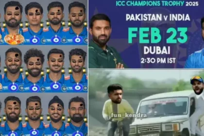 Hardcore rivalry seen in memes before the match