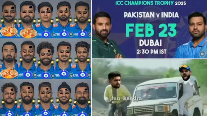Hardcore rivalry seen in memes before the match