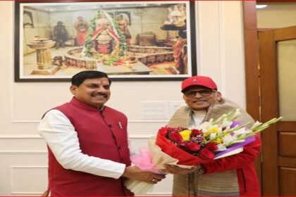 Actor Shri Annu Kapoor met Chief Minister Dr. Yadav