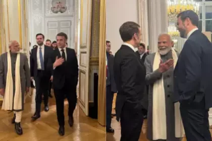 प्रधानमंत्री मोदी ने पेरिस में एमैन्युएल मैक्रों और जे.डी. वांस से मुलाकात की, ए.आई. समिट से पहले रात्रिभोज में शामिल हुए प्रधानमंत्री नरेंद्र मोदी ने 10 फरवरी, 2025 को पेरिस पहुंचने के बाद तीन दिवसीय यात्रा शुरू की, जिसमें वह प्रतिष्ठित कृत्रिम बुद्धिमत्ता (ए.आई.) एक्शन समिट की सह-अध्यक्षता करेंगे। प्रधानमंत्री का पेरिस पहुंचने पर फ्रांसीसी राष्ट्रपति एमैन्युएल मैक्रों ने उनका गर्मजोशी से स्वागत किया और एलिसी पैलेस में एक स्वागत रात्रिभोज आयोजित किया। इस कार्यक्रम में ए.आई. समिट में शामिल होने वाले कई वैश्विक नेता और गणमान्य व्यक्तियों की उपस्थिति थी, जो इस यात्रा को एक महत्वपूर्ण कूटनीतिक और तकनीकी जुड़ाव का प्रतीक बनाते हैं। पेरिस में गर्मजोशी से स्वागत प्रधानमंत्री मोदी के पेरिस पहुंचने पर भारतीय समुदाय ने उन्हें जबरदस्त स्वागत दिया, जो ठंडी मौसम के बावजूद प्रभावित नहीं हुआ। प्रधानमंत्री ने सोशल मीडिया पर अपनी कृतज्ञता व्यक्त करते हुए कहा: "पेरिस में एक यादगार स्वागत! ठंडे मौसम के बावजूद भारतीय समुदाय ने अपनी स्नेहभावनाएँ दिखाईं। हमारे प्रवासी समुदाय के प्रति आभारी हूं और उनके योगदान पर गर्व महसूस करता हूं!" इसके अलावा, राष्ट्रपति मैक्रों ने भी प्रधानमंत्री मोदी का गर्मजोशी से स्वागत किया और एक ट्वीट में कहा: "पेरिस में आपका स्वागत है, मेरे दोस्त @NarendraModi! @VP Vance से मिलकर खुशी हुई! ए.आई. एक्शन समिट में हमारे सभी साझेदारों का स्वागत है। चलिए काम शुरू करते हैं!" स्वागत रात्रिभोज में प्रमुख बातचीत इस रात्रिभोज में पीएम मोदी ने वैश्विक नेताओं से मुलाकात की, जिसमें यू.एस. के उपराष्ट्रपति जे.डी. वांस भी शामिल थे। यह उनकी पहली मुलाकात थी जब से वांस ने पिछले महीने अपने पद का कार्यभार संभाला था। प्रधानमंत्री कार्यालय (PMO) द्वारा साझा की गई तस्वीरों में मोदी, मैक्रों और वांस के बीच संवाद को कैद किया गया। "पीएम @narendramodi का पेरिस में राष्ट्रपति @EmmanuelMacron और अमेरिका के उपराष्ट्रपति @JDVance से संवाद," पीएमओ ने ट्वीट किया, इस महत्वपूर्ण बातचीत को उजागर करते हुए। प्रधानमंत्री मोदी की यात्रा के प्रमुख बिंदु ए.आई. समिट के बाद, पीएम मोदी और राष्ट्रपति मैक्रों मार्सिले जाएंगे, जहां मैक्रों विशेष रूप से भारतीय नेता के सम्मान में रात्रिभोज आयोजित करेंगे। बुधवार को दोनों नेता मजार्ग्स युद्ध शहीदों की कब्रगाह पर भारतीय सैनिकों को श्रद्धांजलि अर्पित करेंगे, जिन्होंने प्रथम विश्व युद्ध के दौरान अपनी जान दी। इसके अतिरिक्त, पीएम मोदी और मैक्रों मार्सिले में भारतीय महावाणिज्य दूतावास का संयुक्त उद्घाटन करेंगे, जो दोनों देशों के बीच कूटनीतिक संबंधों को और मजबूत करेगा। यात्रा का समापन कदरेच में अंतरराष्ट्रीय थर्मोन्यूक्लियर प्रयोगात्मक रिएक्टर (ITER) का दौरा करने के साथ होगा — जो स्वच्छ परमाणु फ्यूजन ऊर्जा पर एक महत्वपूर्ण वैज्ञानिक परियोजना है। ए.आई. एक्शन समिट: एक वैश्विक मंच 11 फरवरी को आयोजित ए.आई. एक्शन समिट वैश्विक नेताओं, नीति निर्माताओं और तकनीकी CEOs को एक मंच पर लाने का उद्देश्य है ताकि कृत्रिम बुद्धिमत्ता के जिम्मेदार और नैतिक उपयोग पर चर्चा की जा सके। इस समिट के दौरान, अंतरराष्ट्रीय सहयोग और नियामक ढांचे पर जोर दिया जाएगा। यात्रा का महत्व प्रधानमंत्री मोदी की इस यात्रा का महत्व सिर्फ कूटनीतिक दृष्टिकोण से नहीं, बल्कि यह भारत और फ्रांस के बीच मजबूत साझेदारी का प्रतीक है। समिट के दौरान वैश्विक नेताओं के साथ बातचीत और तकनीकी सहयोग को लेकर यह यात्रा बहुत मायने रखती है।