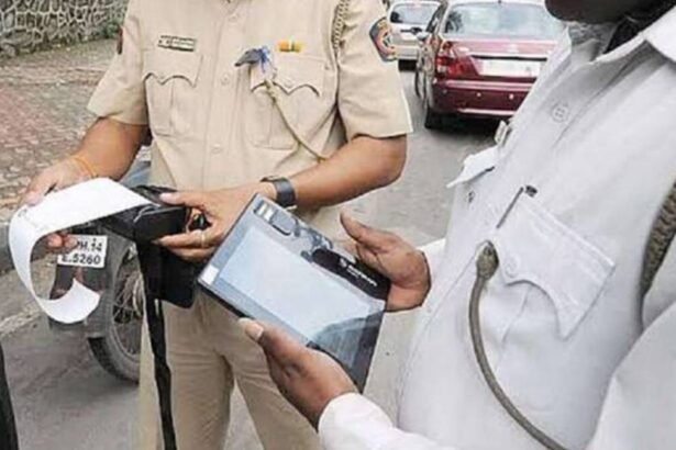 स्कूटर चालक पर ₹1.6 लाख जुर्माना