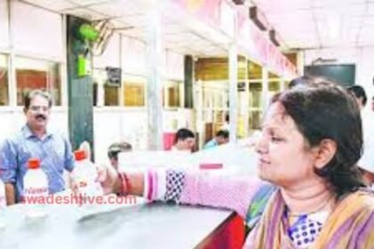 NOW GANGA WATER AVAILABLE IN POST OFFICE