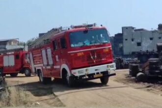 Raigarh: Fire breaks out in CSPDCL warehouse, loss worth lakhs