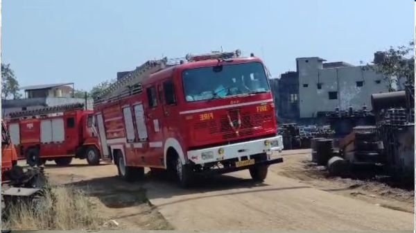 Raigarh: Fire breaks out in CSPDCL warehouse, loss worth lakhs