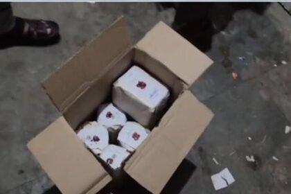 Raid on fake cold drinks factory in Khandwa, goods worth 62 thousand rupees seized