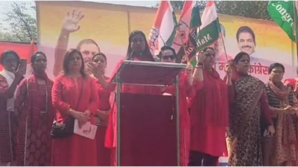 Women Congress protests at Jantar Mantar, demands implementation of women reservation