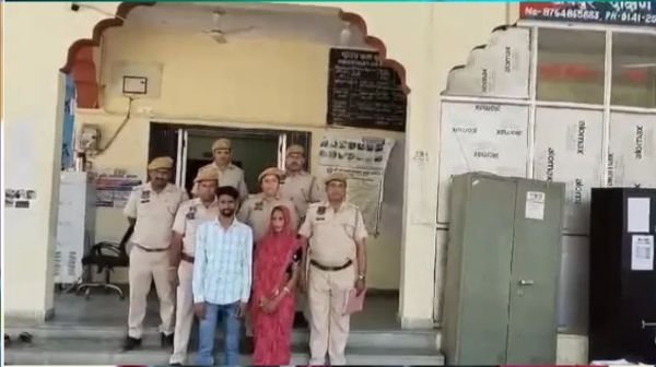 In Jaipur, wife along with her lover killed her husband and tried to burn the body
