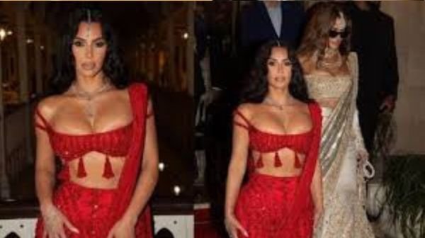 Kim Kardashian arrived at Anant Ambani's wedding without any acquaintance