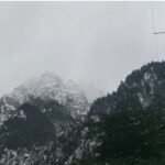 Rudraprayag: Weather changed again, rain in low lying areas, snowfall continues at higher altitudes