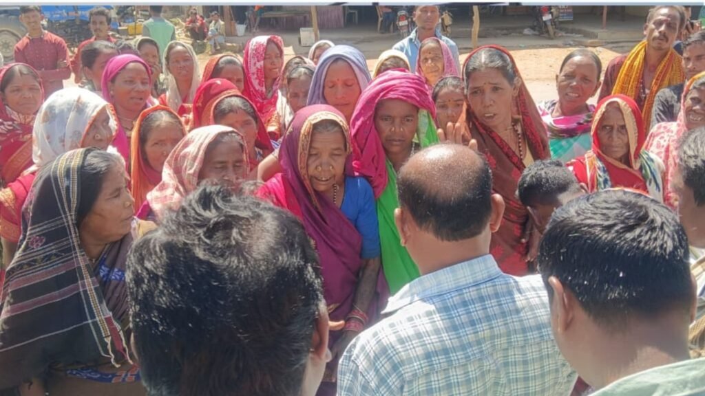 Troubled by power cuts and low voltage, villagers created a blockade