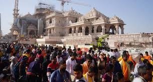 On the first day of Chaitra Navratri, there is a huge crowd in America to celebrate Rakshabandhan