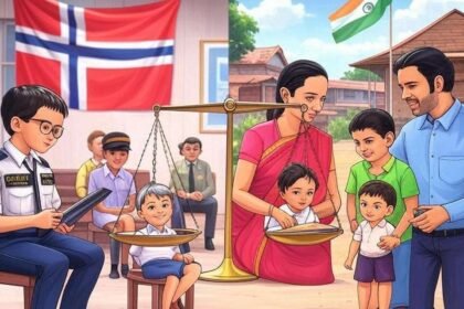 नॉर्वे में बच्चों को माता-पिता से छीन लेता है कानून, भारत में क्या होता है?