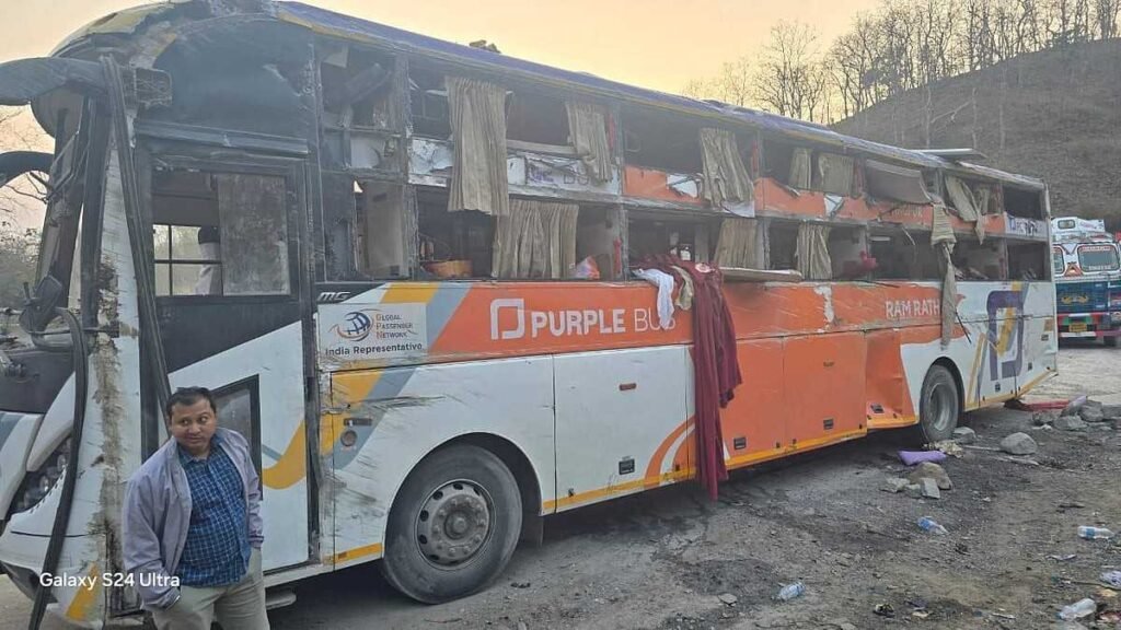 jabalpur bus accident
