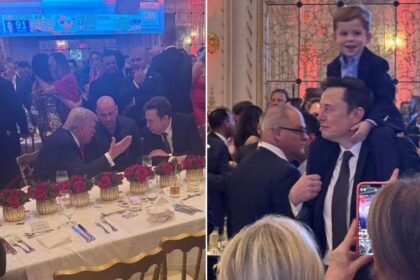 मस्क और ट्रम्प मार-ए-लागो