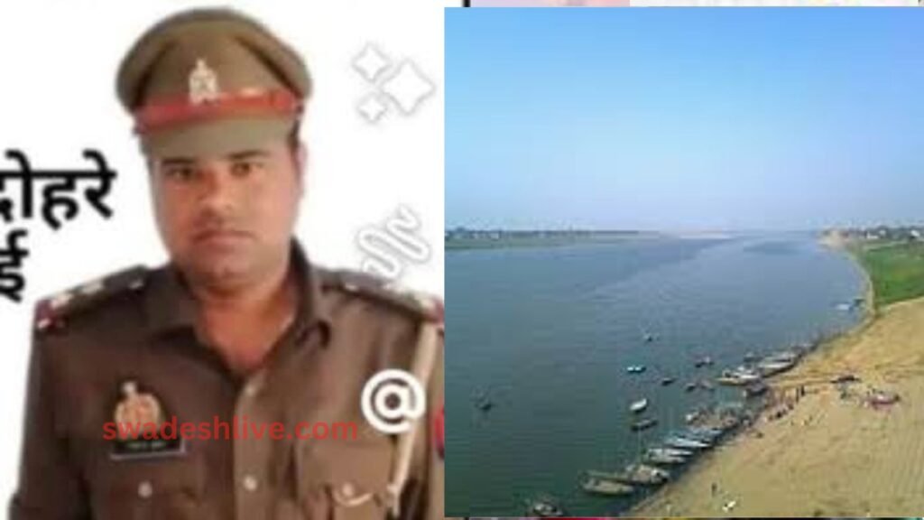 The body of a sub-inspector missing for 8 days was found on the banks of Yamuna, panic in the area