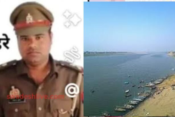 The body of a sub-inspector missing for 8 days was found on the banks of Yamuna, panic in the area