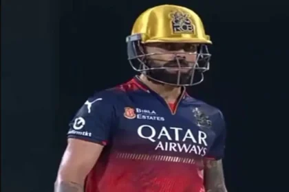 Virat Kohli was hit on the helmet by Mathisha Pathirana