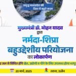 नर्मदा-क्षिप्रा परियोजना मध्य प्रदेश सरकार