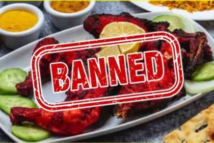 नॉन-वेज बिक्री पर लगाई रोक