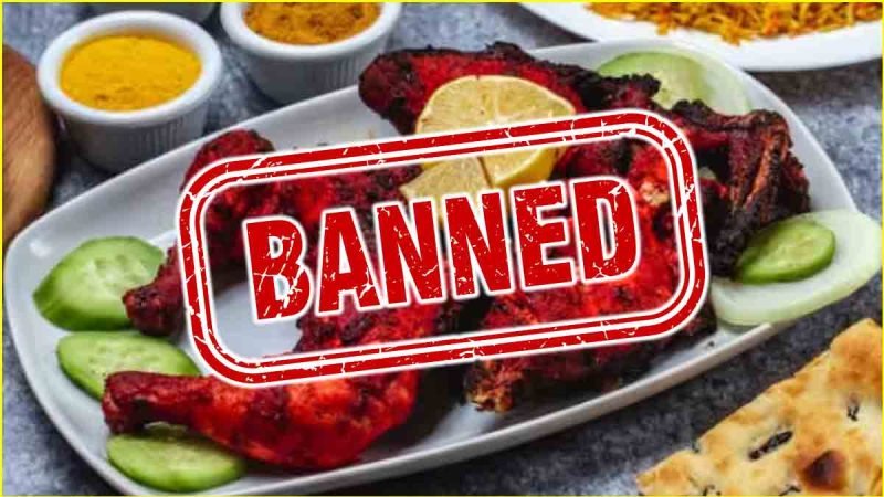 नॉन-वेज बिक्री पर लगाई रोक