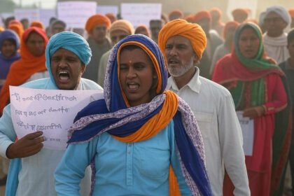 राजस्थान अलवर में पुलिस छापे के दौरान नवजात की मौत से आक्रोश