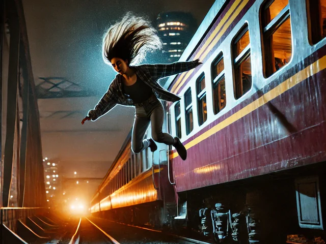 हैदराबाद की ट्रेन में लड़की पर हमला