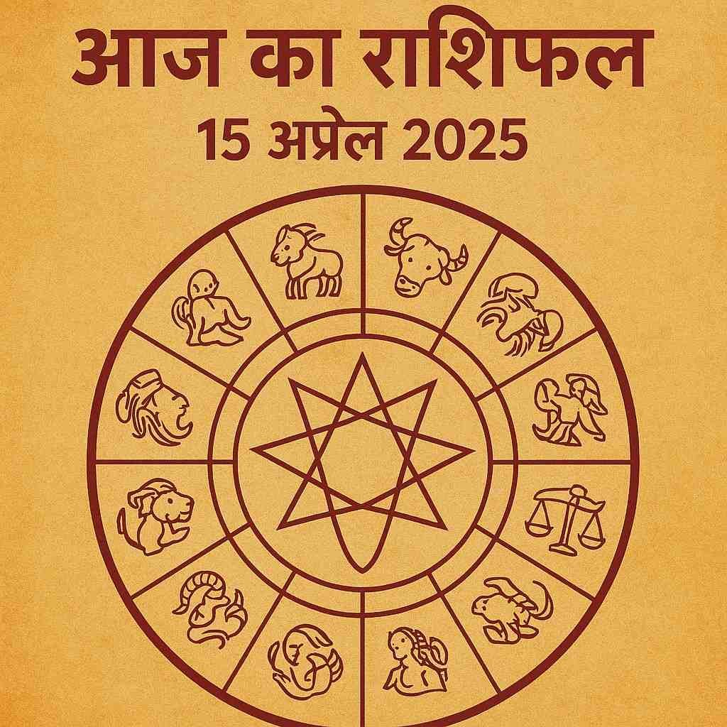 15 अप्रैल 2025 का राशिफल