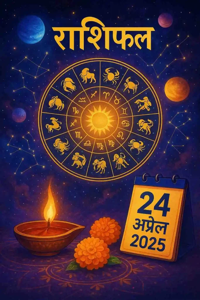 24 अप्रैल 2025 विस्तृत दैनिक राशिफल