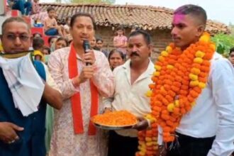 Magarlod: Villagers bid farewell to the village's son Kush Patel with great fanfare