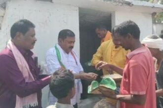 Akti festival was celebrated with great enthusiasm in village Boida of Korba