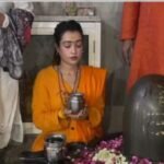 Harsha Richaria, the famous Sadhvi of Maha Kumbh, reached Vrindavan