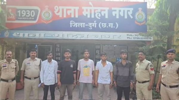 Durg: Big action by Mohan Nagar police