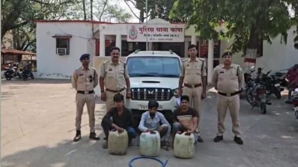 Janjgir-Champa: Diesel theft gang busted, three accused arrested