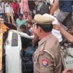 Muzaffarnagar: Horrible road accident in Khatauli, two women died