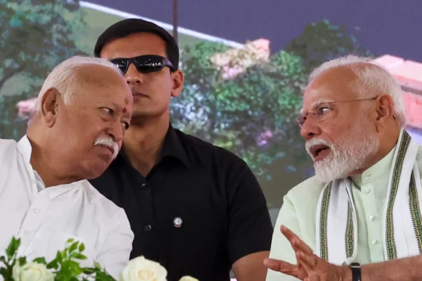 Mohan Bhagwat’s Rare Meeting With PM Modi