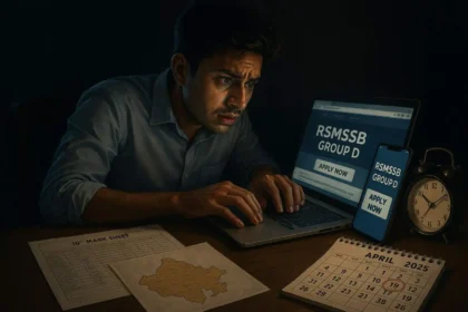 RSMSSB ग्रुप-डी आवेदन