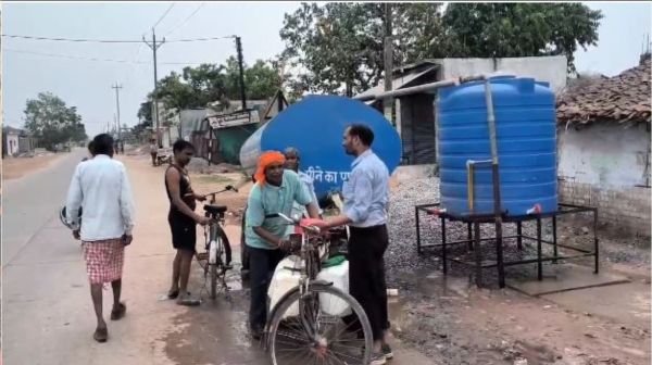 Increasing water crisis in Bemetara district, chaos comes to the fore