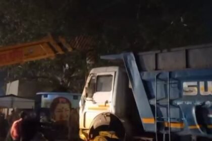 Ayodhya: Horrific road accident at Lata Mangeshkar Chowk, one dead, 4 serious