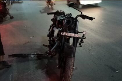 Raipur Breaking: Horrific road accident at VIP Chowk