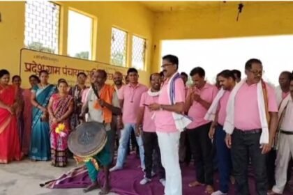 Raigarh: Panchayat secretaries' strike continues,