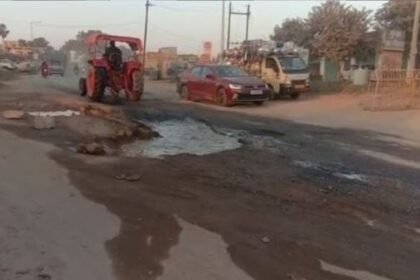 Balrampur: Administration strict on dilapidated condition of NH 343