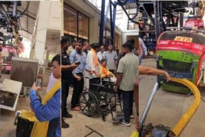 Dongargarh: Maa Bamleshwari Temple ropeway trolley accident, BJP leader injured